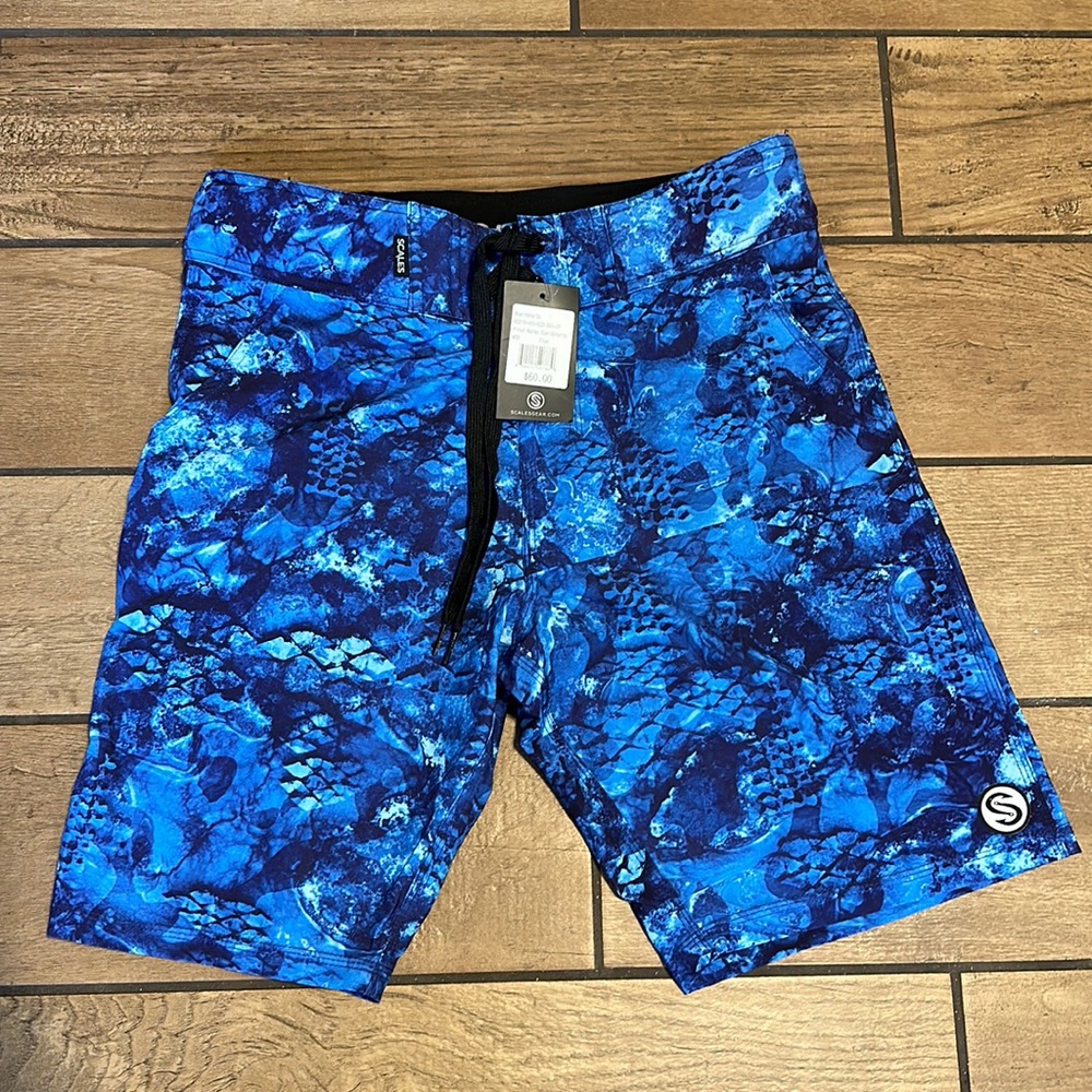 Scales “First Mates” Board Shorts Men’s Size 30